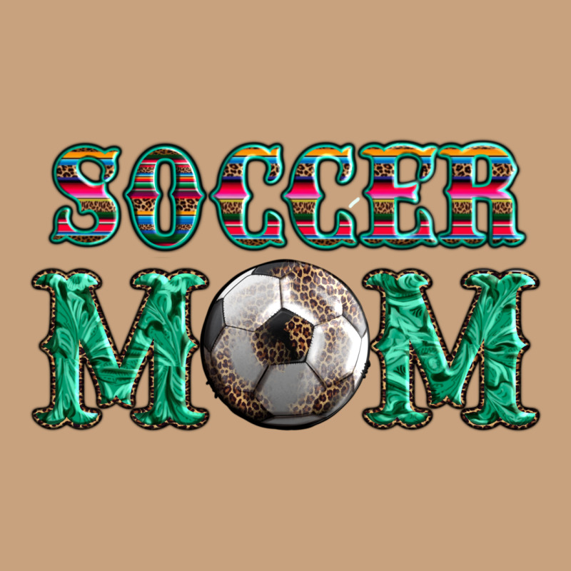 Soccer Mom With Leopard Ball And Serape Leopard Vintage Tee by Artiststas | Teevron
