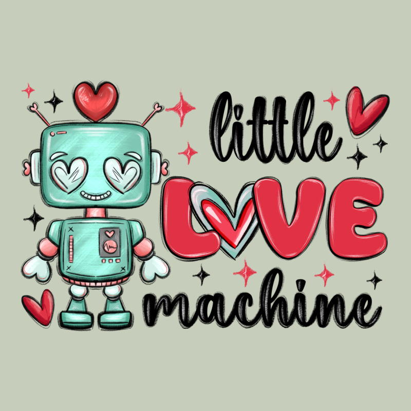 Little Love Machine Long Sleeve Tee by MaliasSmallBusiness | Teevron
