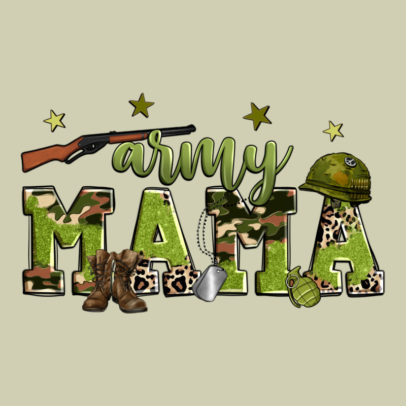 Army Mama Heavy Core Tee by Zillion Design Studio | Teevron