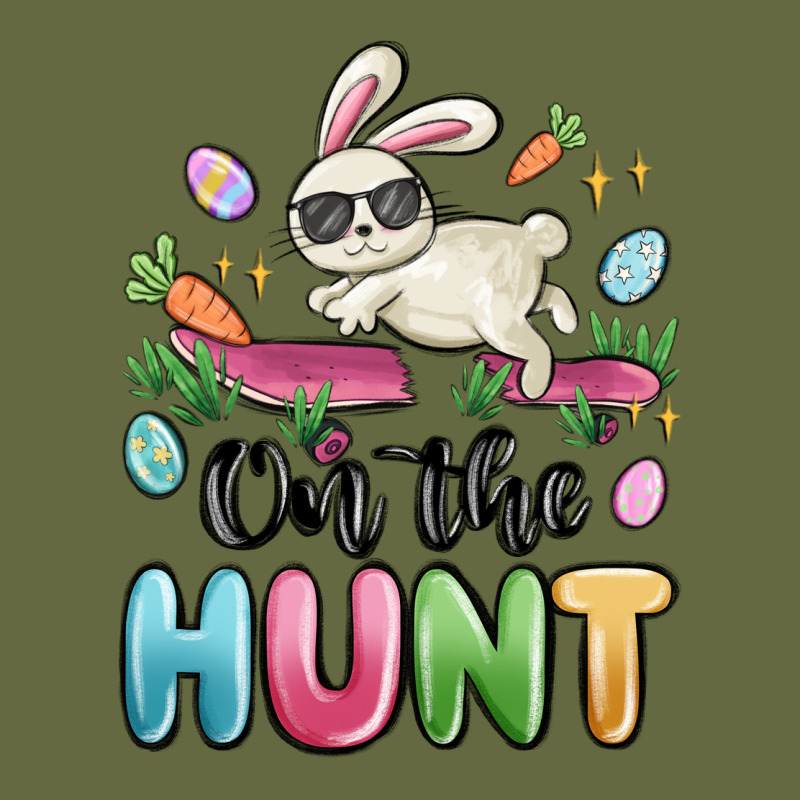 On The Hunt Easter Long Sleeve Tee by MaliasSmallBusiness | Teevron