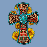 Gemstone Sunflower Leopard Cross Urban Hoodie | Teevron