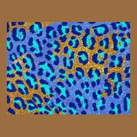 Leopard Background Turquoise And Gold 3200x2400 Vintage Tee | Teevron