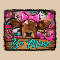 Be Mine Valentine's Day Cow Heavyweight Sweatshirt | Teevron