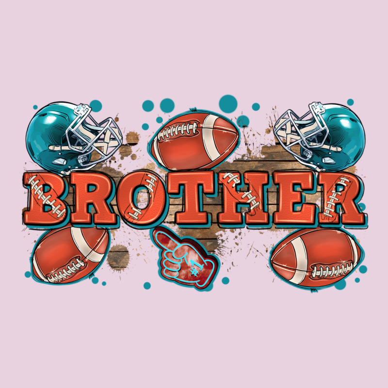 Brother American Football Ladies Tee by Zillion Design Studio | Teevron