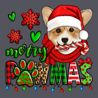 Merry Pawmas Christmas Corgi Vintage Hoodie | Teevron