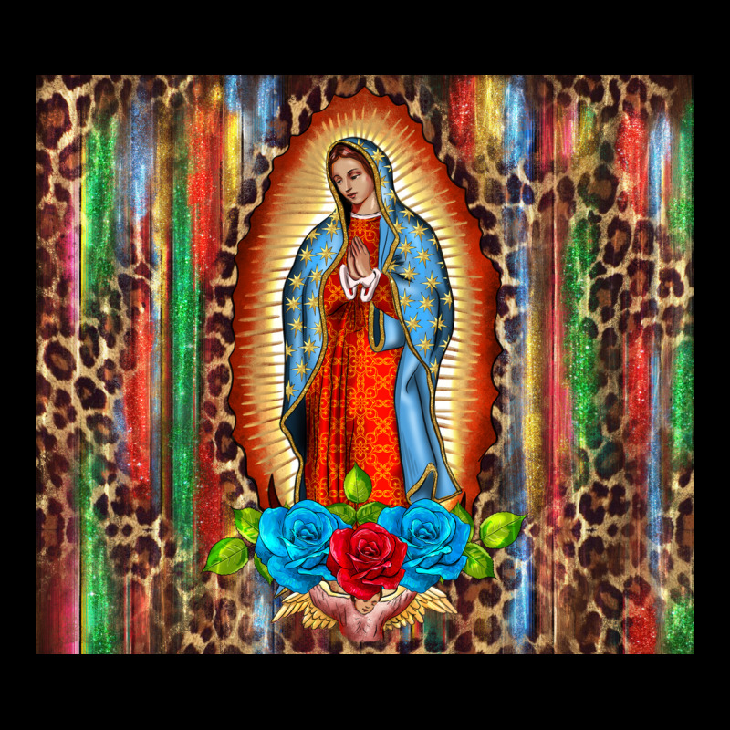 Our Lady Of Guadalupe Serape Urban Heavy Tee by BarkalooDesign | Teevron