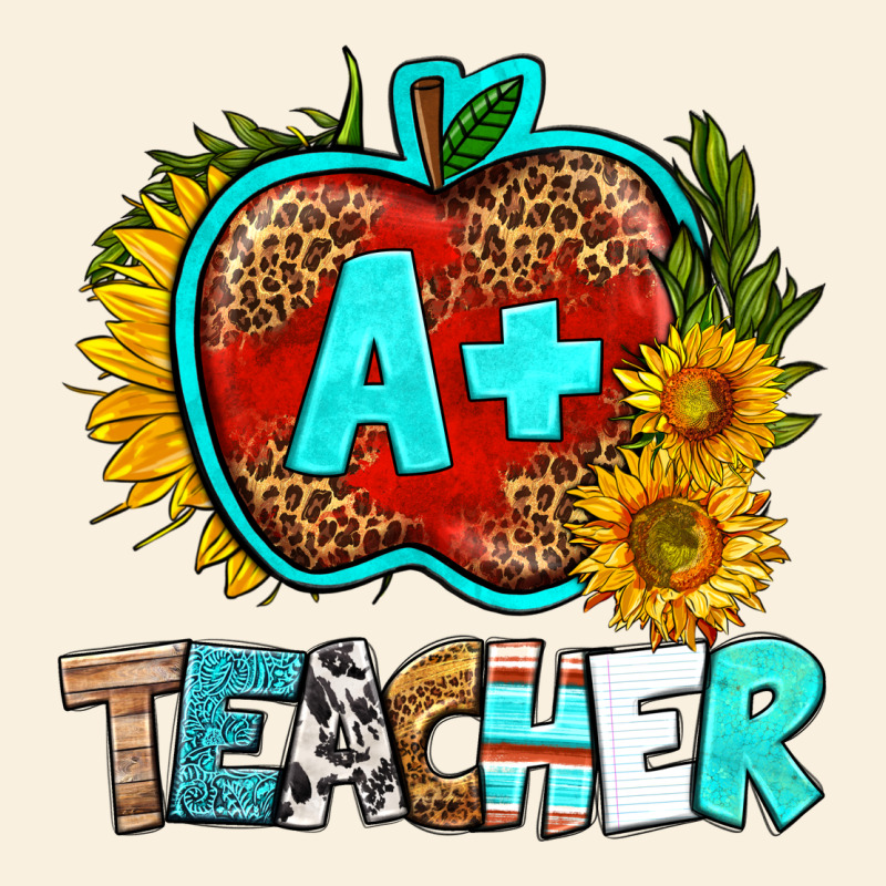 A+ Teacher Apple Vintage Hoodie by BundleAndBundleShop | Teevron
