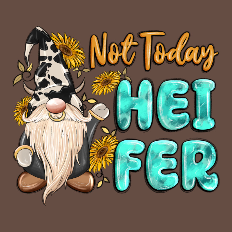 Not Today Heifer Cow Gnome Long Sleeve Tee by MaliasSmallBusiness | Teevron
