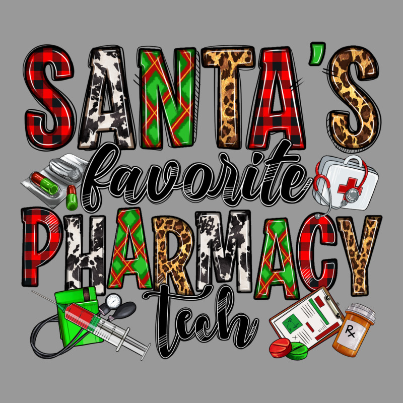 Santa's Favorite Pharmacy Tech Vintage Hoodie by Jasminsmagicworld | Teevron