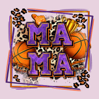 Basketball Mama With Leopard Ladies Tee | Teevron