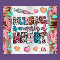 Nursing Is A Work Of Heart Tumbler Vintage Hoodie | Teevron