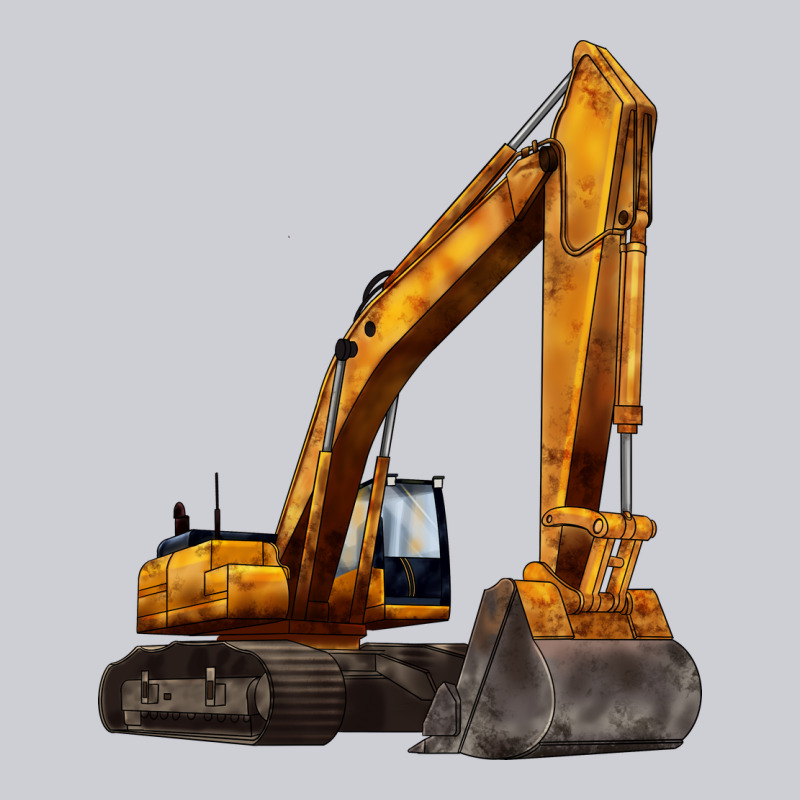 Excavator Heavyweight Sweatshirt by LillyAllenDesigns | Teevron