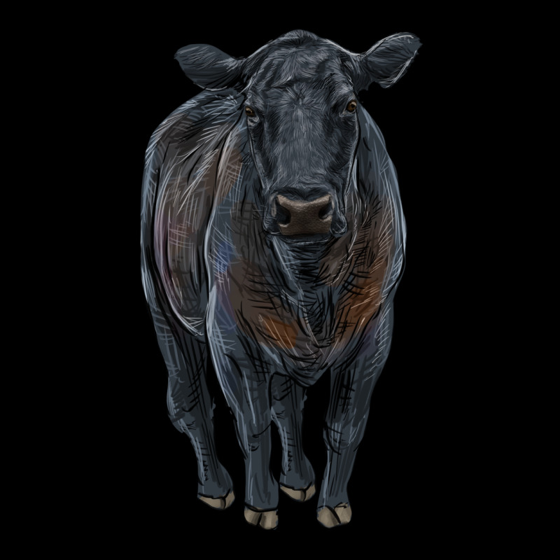 Black Angus Cattle Ladies Tee by RanaPortraitStore | Teevron