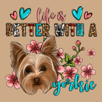 Life Is Better With A Yorkie Vintage Hoodie | Teevron