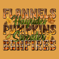 Flannels Hayrides Pumpkins Premium Hoodie | Teevron
