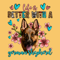 Life Is Better With A German Shepherd Vintage Hoodie | Teevron
