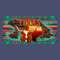 Texas And Map With Longhorn Serape Gemstone Licanse Plate Vintage Tee | Teevron
