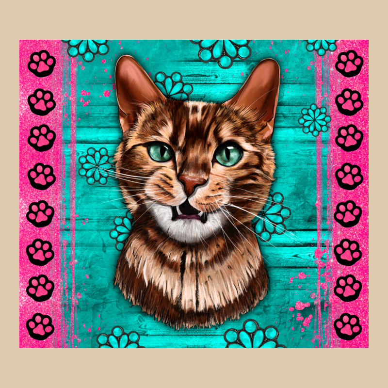 Western Bengal Cat Heavyweight Sweatshirt by LillyAllenDesigns | Teevron