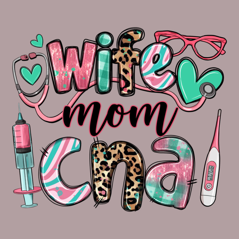 Wife Mom Cna Certified Nursing Assistant Vintage Hoodie by RanaPortraitStore | Teevron