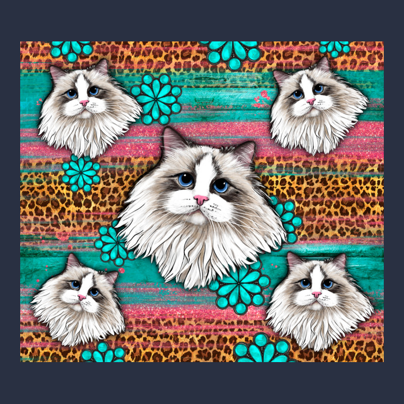 Western Ragdoll Cat Heavyweight Sweatshirt by LillyAllenDesigns | Teevron