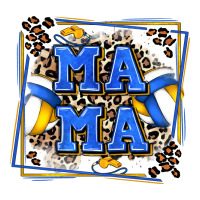 volleyball mama with leopard | Teevron