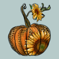 Pumpkin With Sunflower Heavy Core Tee | Teevron