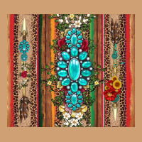 Gemstone Flowers Arrow With Leopards And Serape Vintage Tee | Teevron