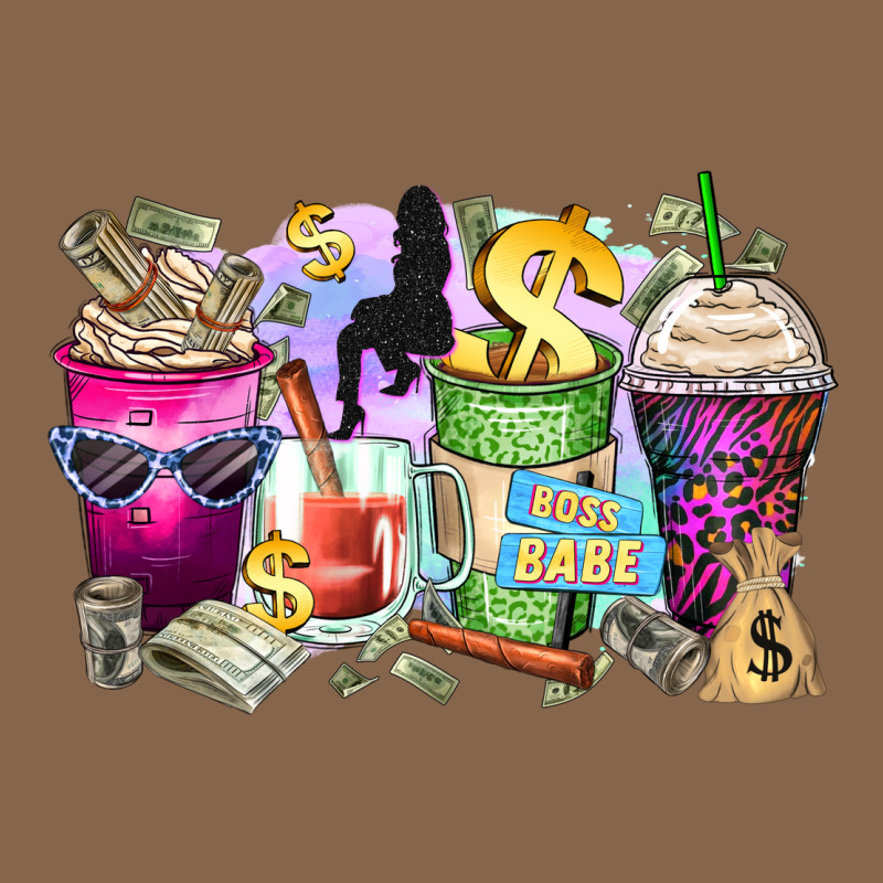 Boss Babe Coffee Cups Premium Tee by Zillion Design Studio | Teevron