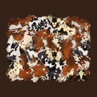 Cowhide Background Heavy Core Tee | Teevron