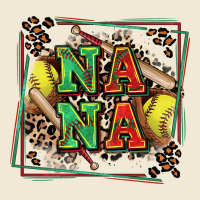 Softball Nana With Leopard Ladies Tee | Teevron