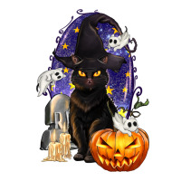 Halloween Cat and Pumpkin | Teevron