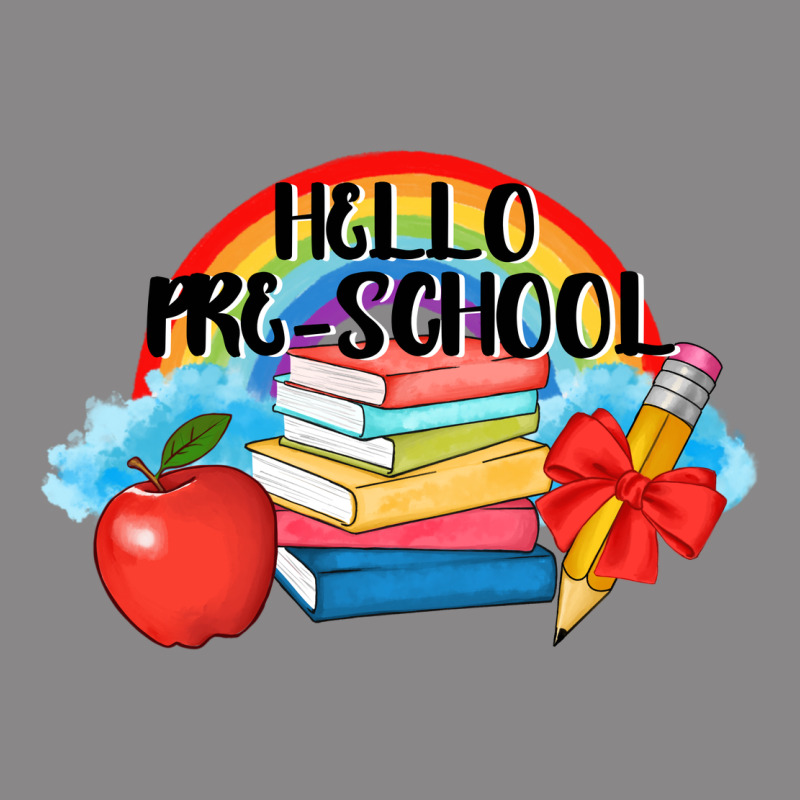 Hello Pre School Vintage Tee by AdoDesignShop | Teevron