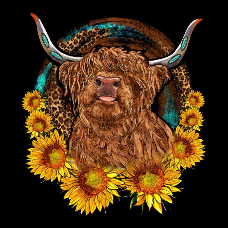 Cow Sunflower Leopard Urban Hoodie by OliviaCreatesArt | Teevron