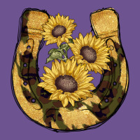 Horseshoe Sunflower Camouflage Vintage Tee | Teevron