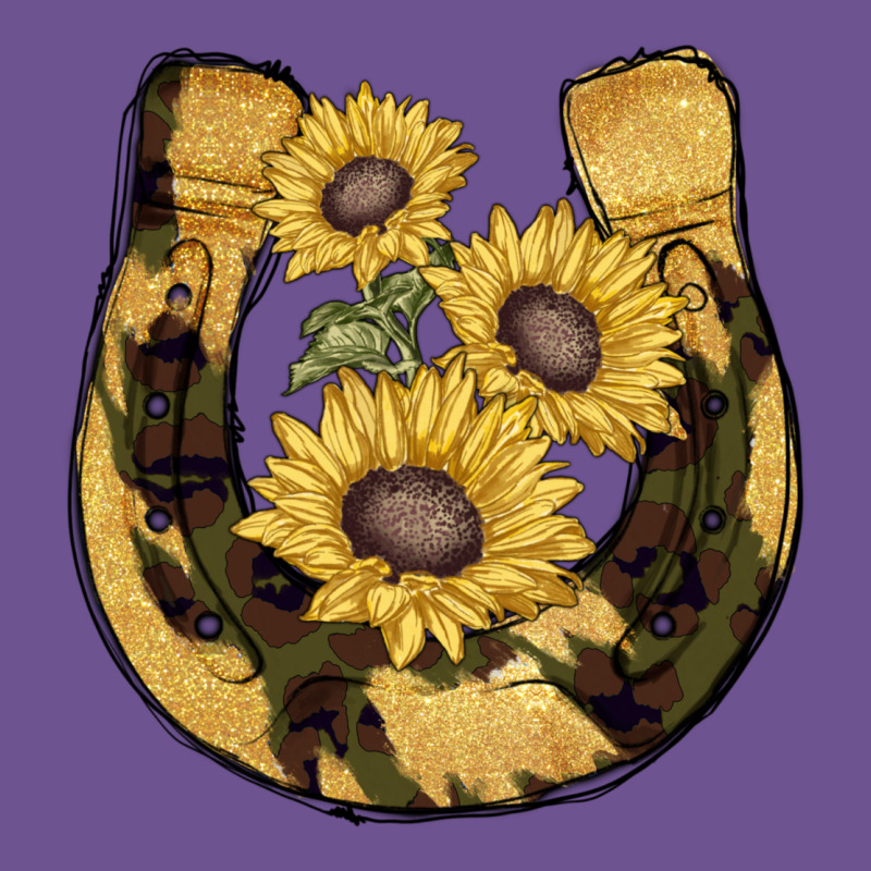 Horseshoe Sunflower Camouflage Vintage Tee by AdoDesignShop | Teevron