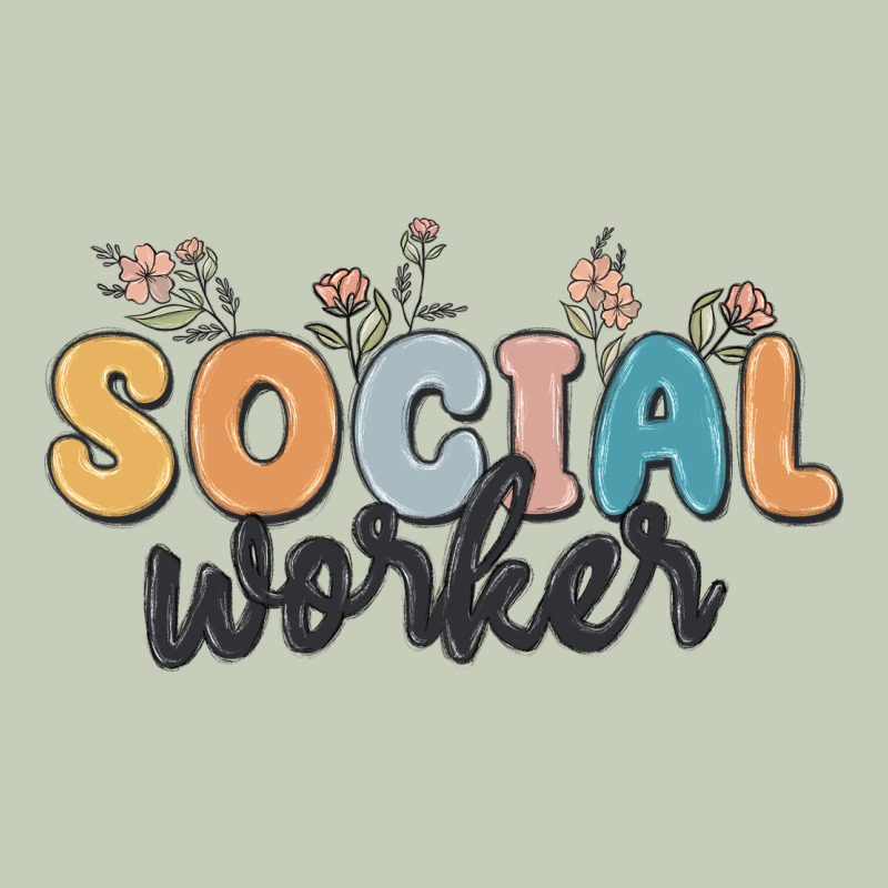 Social Worker Long Sleeve Tee by MaliasSmallBusiness | Teevron