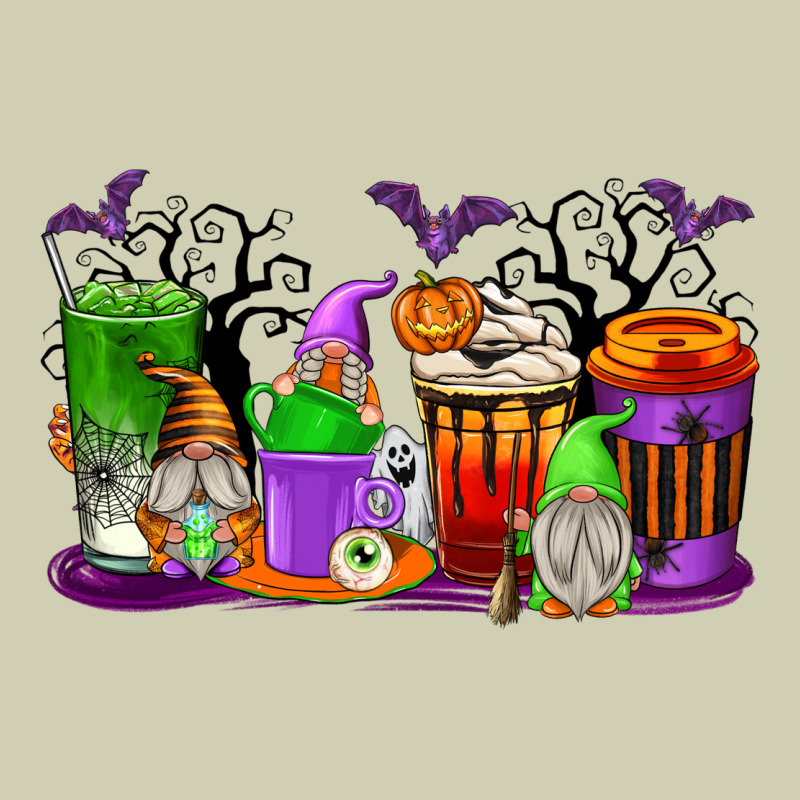Halloween Gnomes Coffee Cups Heavy Core Tee by texasbilliewilder | Teevron
