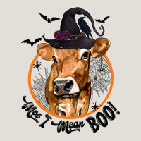 Halloween Cow Moo I Mean Boo Heavy Core Tee | Teevron