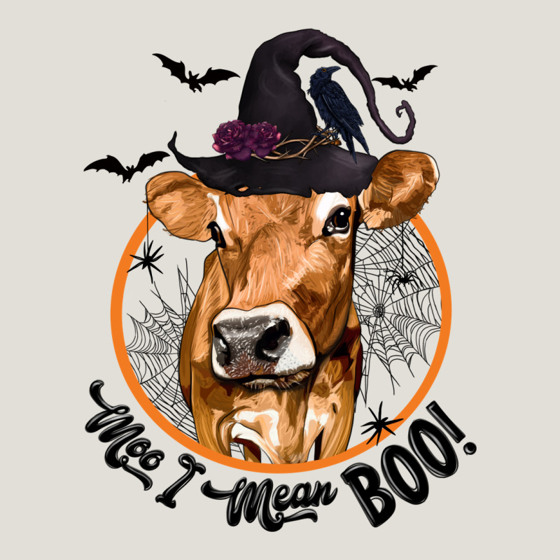 Halloween Cow Moo I Mean Boo Heavy Core Tee by texasbilliewilder | Teevron