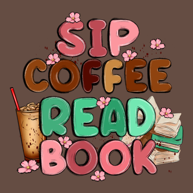Sip Coffee Read Book Long Sleeve Tee by MaliasSmallBusiness | Teevron