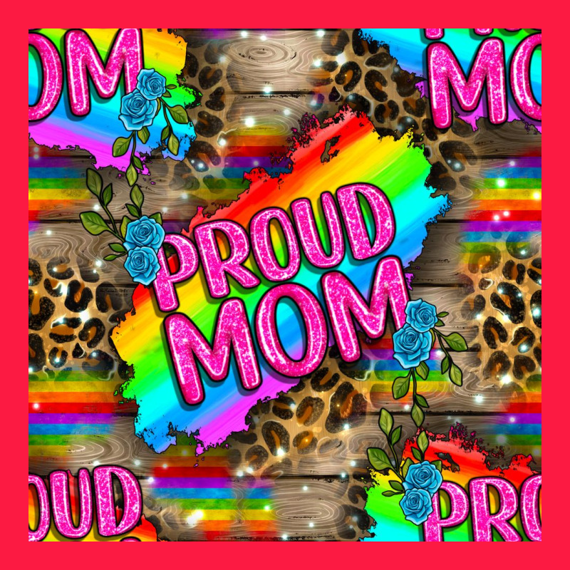 Pride Lgbtq+ Proud Mom With Leoapard Patterns Zipper Hoodie by BundleAndBundleShop | Teevron