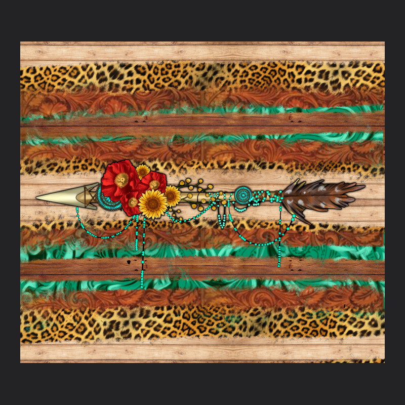 Arrow Wooden Sunflower Vintage Tee by Artiststas | Teevron