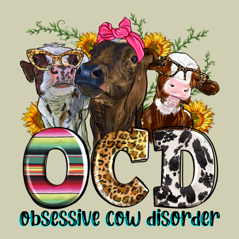 Ocd Obsessive Cow Disorder Heavy Core Tee by Zillion Design Studio | Teevron