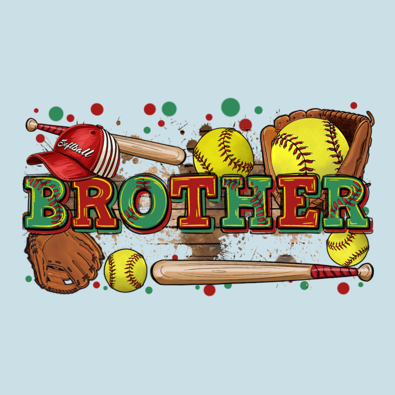 Brother Softball Ladies Tee by Zillion Design Studio | Teevron