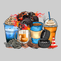Monster Truck Coffee Cups Premium Tee | Teevron
