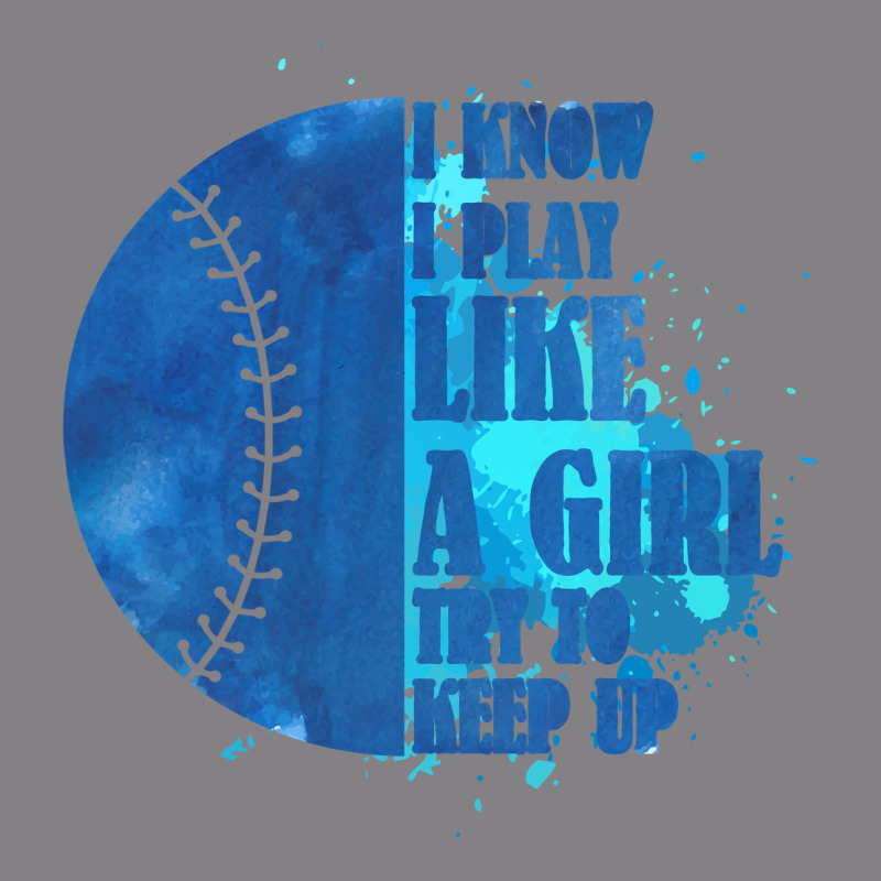 I Know I Play Like A Girl Try To Keep Up Softball Heavyweight Hoodie by Bettercallsaul | Teevron
