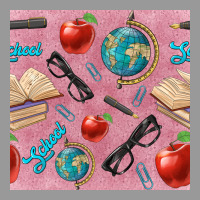 Teacher Seamless Pattern Vintage Hoodie | Teevron