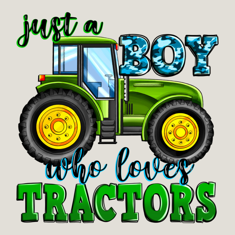 Just A Boy Who Loves Tractors Heavy Core Tee by Zillion Design Studio | Teevron