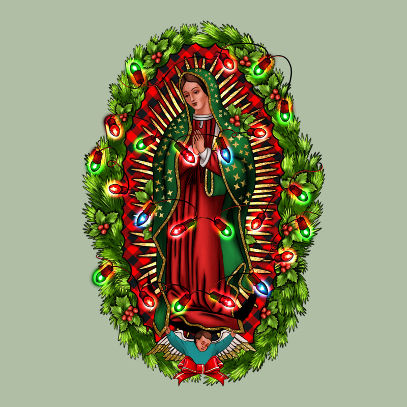 Our Lady Of Guadalupe Christmas Urban Heavy Tee by Jasminsmagicworld | Teevron