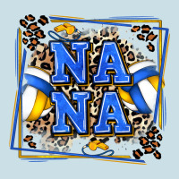 Volleyball Nana With Leopard Ladies Tee | Teevron